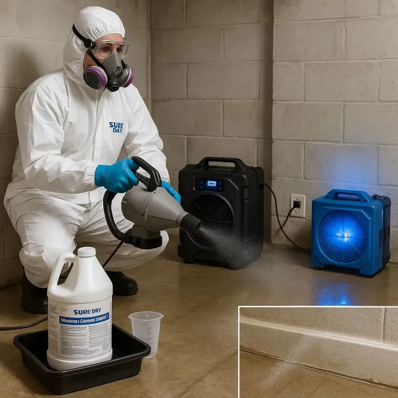 Sanitization and Odor Removal process in Lamoille County, VT