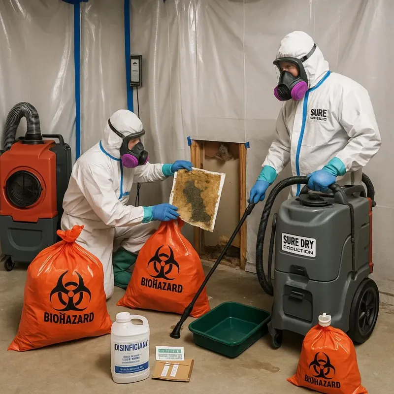 Contaminated Water Handling Protocols process in Lamoille County, VT